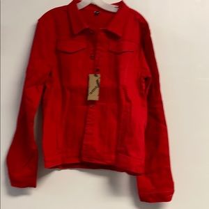 NWT Men’s Classic Slim Denim Jacket